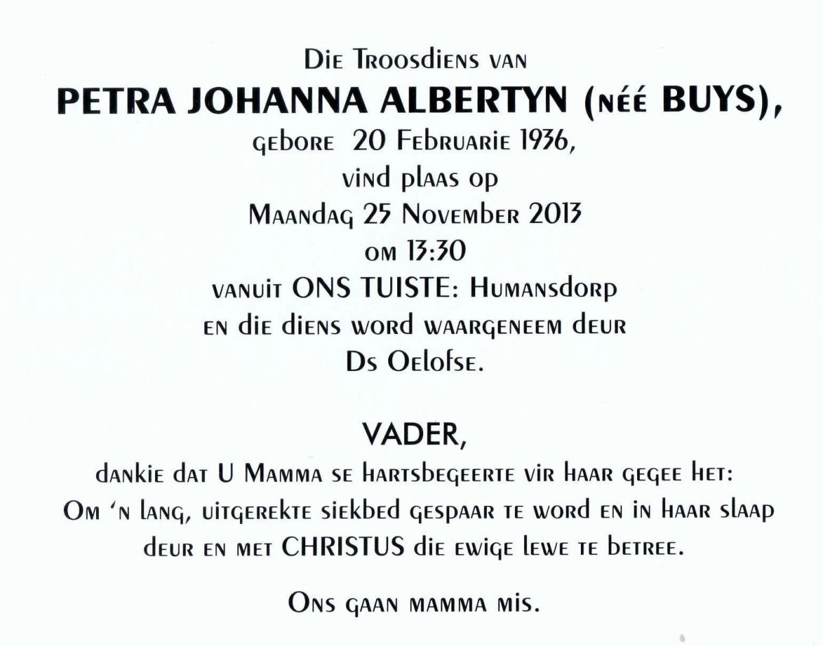 ALBERTYN-Petra-nee-Buys-1936-2013-F_2