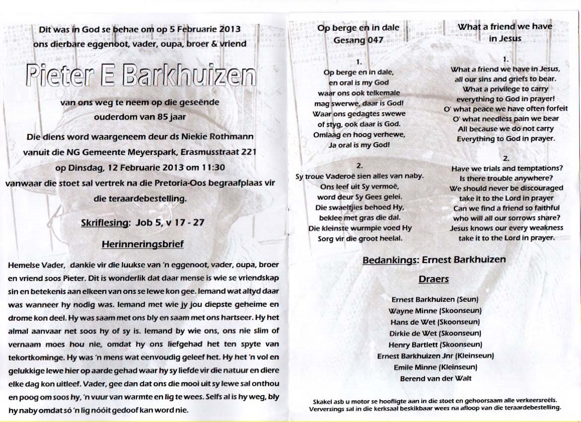 BARKHUIZEN-Pieter-Ernest-Nn-Pieter-1927-2013-M-2