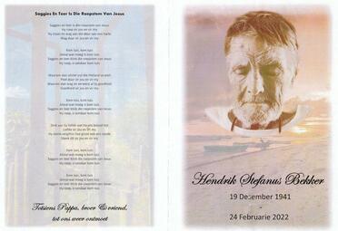 BEKKER-Hendrik-Stefanus-1941-2022-M