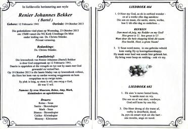 BEKKER-Renier-Johannes-Nn-Bartel-1941-2013-M