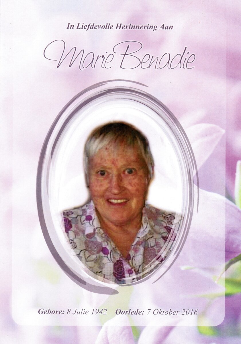 BENADIE-Gertruida-Sophia-Maria-Nn-Marie-1942-2016-F-01
