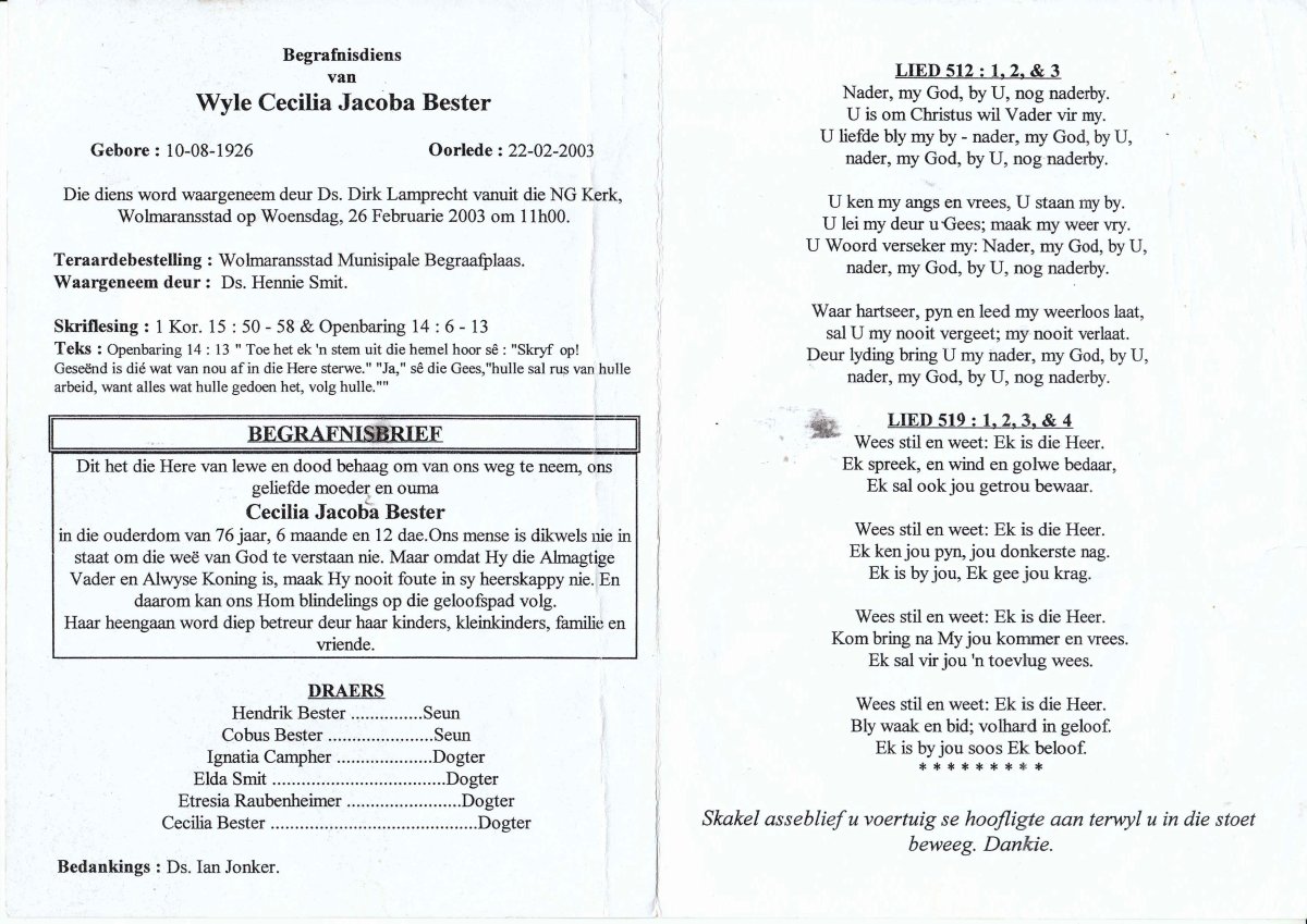 BESTER-Cecilia-Jacoba-1926-2003-F-102