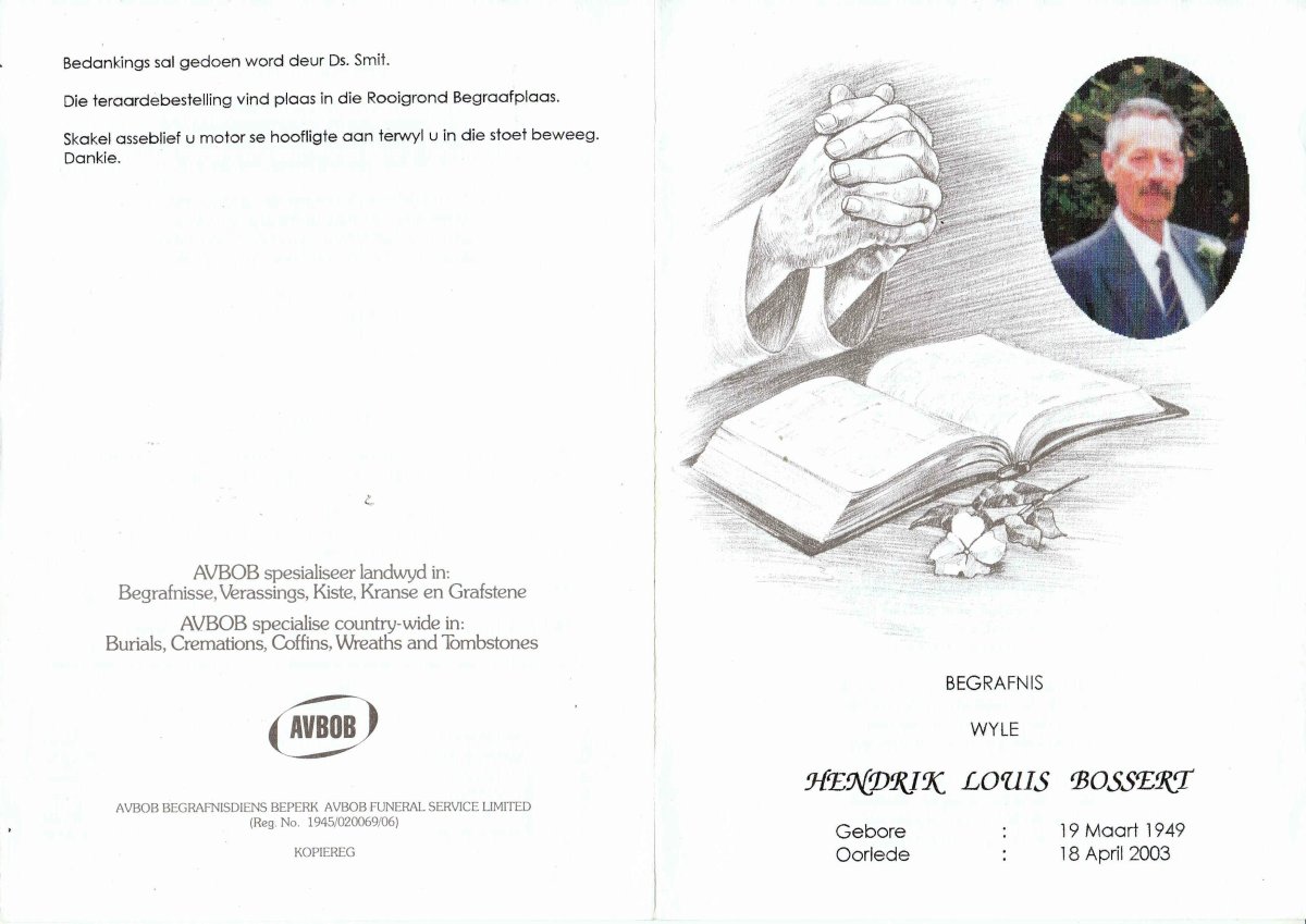 BOSSERT-Hendrik-Louis-1949-2003-M-01