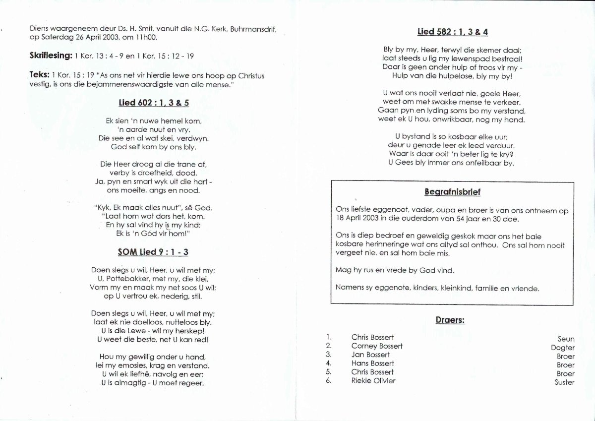 BOSSERT-Hendrik-Louis-1949-2003-M-02