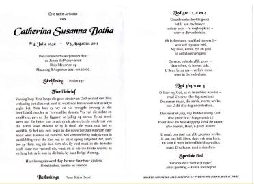 BOTHA-Catherina-Susanna-Nn-Rina-1942-2011-F-2