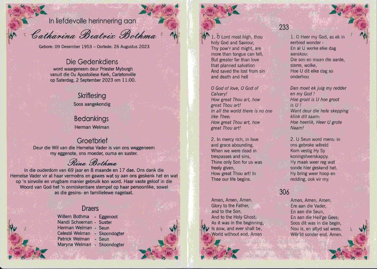BOTHMA-Catharina-Beatrix-Nn-Rina.Nena.Rinatjie-1953-2023-F-2