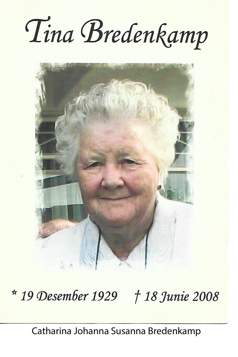 BREDENKAMP-Catharina-Johanna-Susanna-Nn-Tina-nee-Gouws-1929-2008-F-100