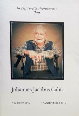 CALITZ-Johannes-Jacobus-Nn-Hans-1933-2016-M