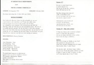 CHRISTIAAN-Surnames-Vanne
