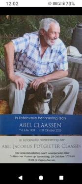 CLAASSEN-Abel-Jacobus-Potgieter-1959-2025-M-01