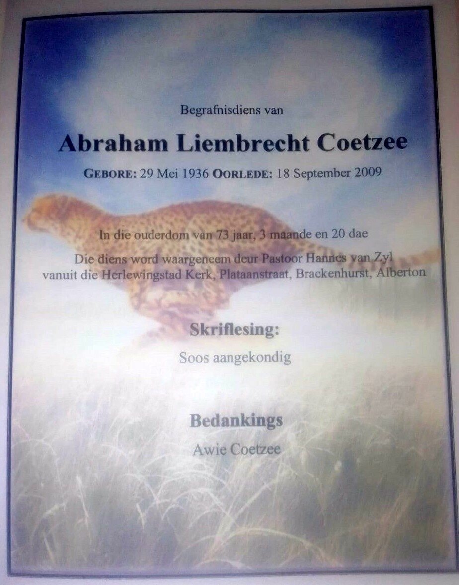 COETZEE-Abraham-Liembrecht-1936-2009-M_1