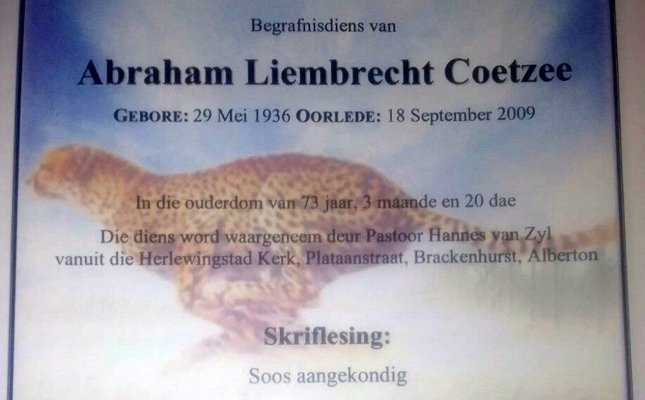 COETZEE-Abraham-Liembrecht-1936-2009-M_98