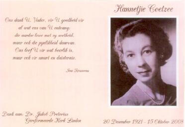 COETZEE-Johanna-Magdalena-Nn-Hannetjie-1921-2008-F_99