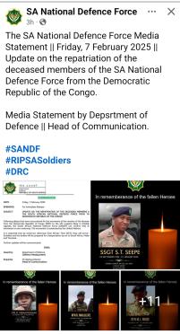20250207-SANDF-MediaStatementDRC.Deceased-Facebook
