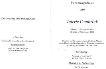COMBRINK-Surnames-Vanne