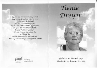 DREYER-Catriena-Magrieta-Nn-Tienie-1941-2023-F