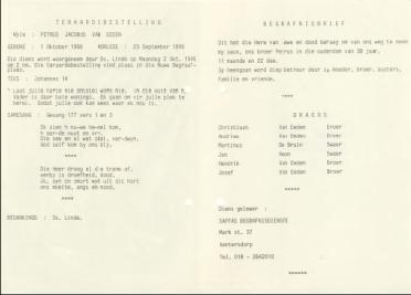 EEDEN-VAN-Petrus-Jacobus-1956-1995-M
