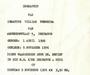 FERREIRA-Ignatius-Willem-1926-1976-M_99
