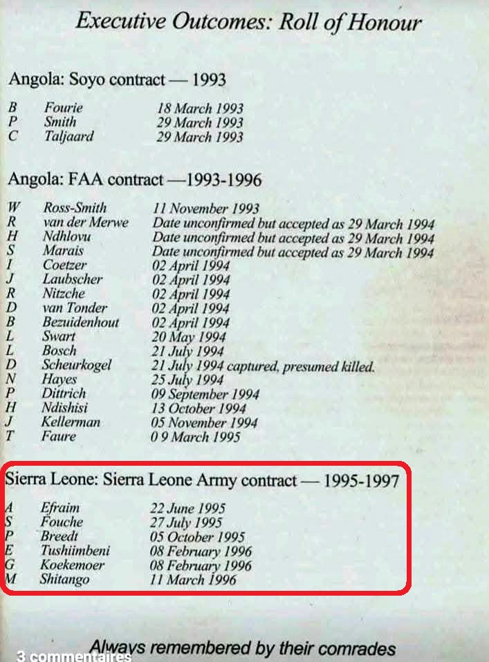 FOUCHE-S-0000-1995-ExecutiveOutcomes.RollOfHonour.SierraLeone.ArmyContract1995.1997-M