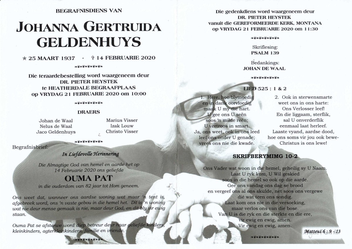 GELDENHUYS-Johanna-Gertruida-Nn-Pat-1937-2020-F-02