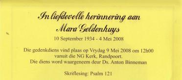 GELDENHUYS-Mara-1934-2008-F_203