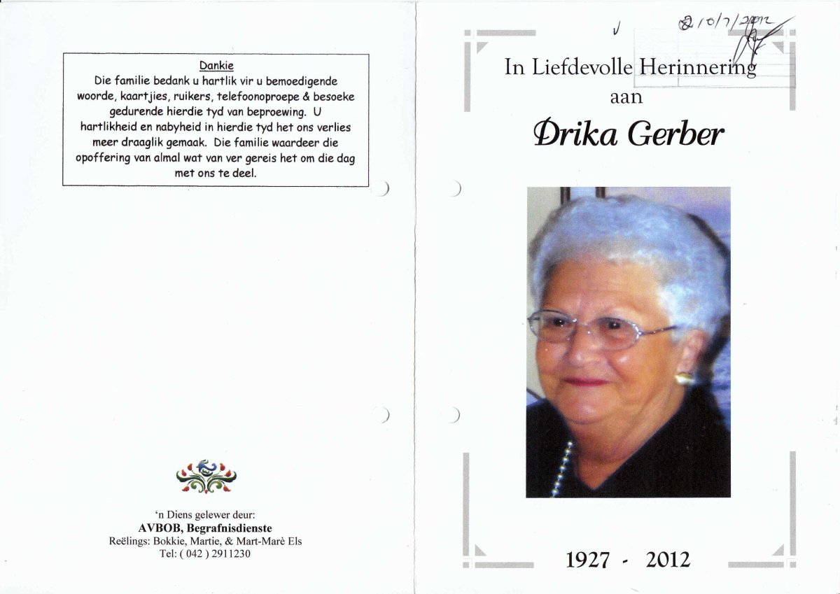 GERBER-Hendrika-Julina-Nn-Drika-nee-Olivier-1927-2012-F_1