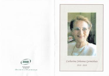 GERMISHUIS-Catharina-Johanna-1918-2010-F