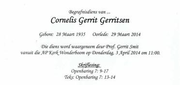 GERRITSEN-Cornelis-Gerrit-Nn-Gerrie-1935-2014-M_2