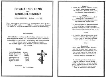 GILDENHUYS-Minda-1961-1996-F