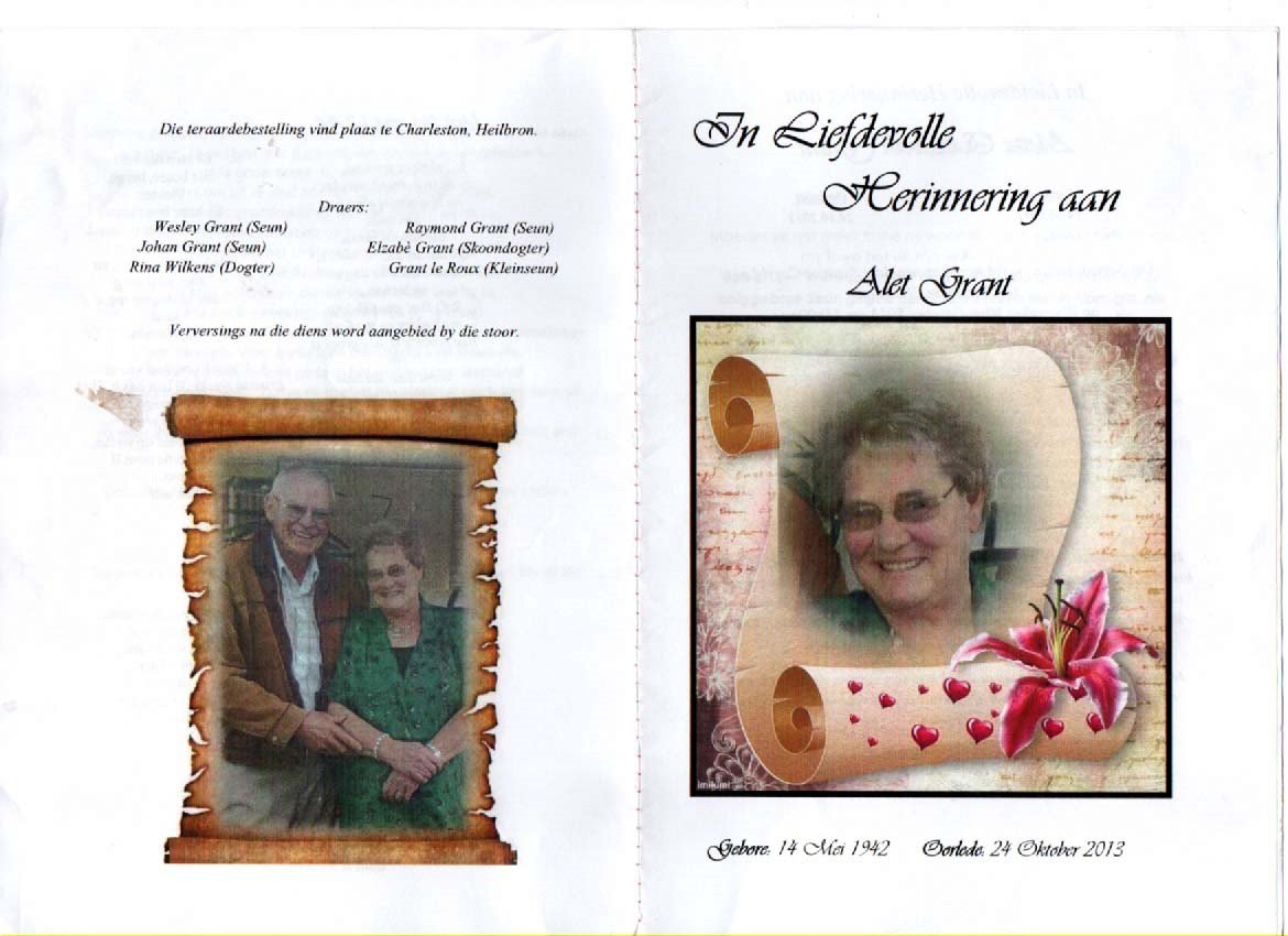 GRANT-Alet-Nn-OumaLet-1942-2013-F-1