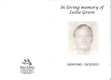 GREEN-Leslie-1943-2011-M