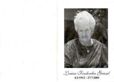 GRIESEL-Louisa-Frederika-Nn-Louisa-nee-Grobbelaar-1912-2001-F