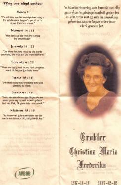 GROBLER-Christina-Maria-Frederika-nee-Hickey-1917-2007-F