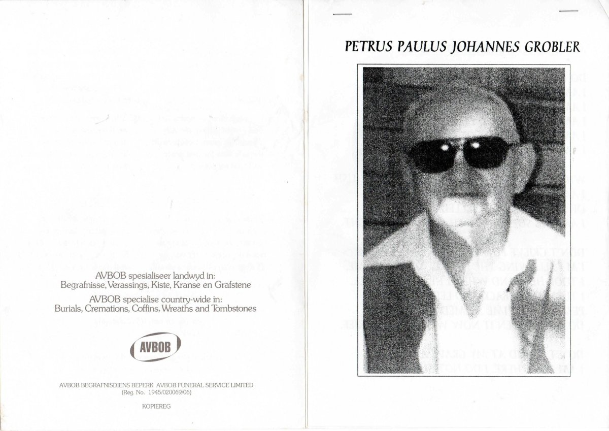 GROBLER-Petrus-Paulus-Johannes-1923-2005-M_1