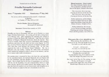 GSCHWEND-Surnames-Vanne