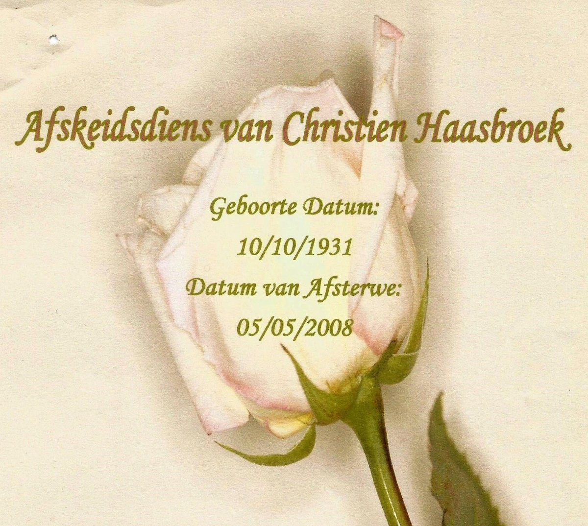HAASBROEK-Christien-1931-2008-F-99