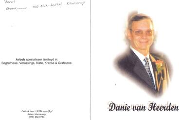 HEERDEN-VAN-Daniel-Johannes-Nn-Danie-1951-2007-M