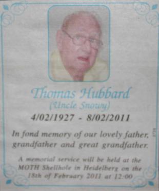 HUBBARD-Surnames-Vanne
