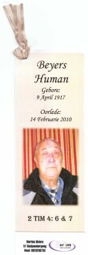 HUMAN-Beyers-1917-2010-M