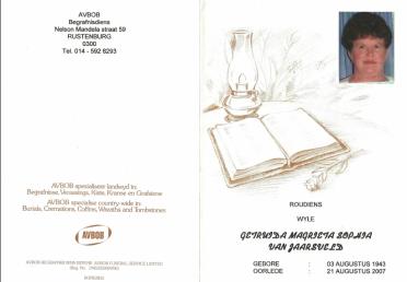 JAARSVELD-VAN-Gertruida-Magrieta-Sophia-1943-2007-F