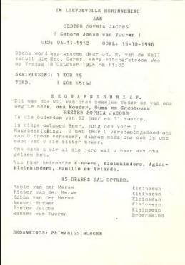 JACOBS-Hester-Sophia-nee-JanseVanVuuren-1913-1996-F