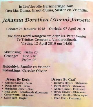 JANSENS-Johanna-Dorothea-née-Storm-X-Olivier-1948-2019-F_2