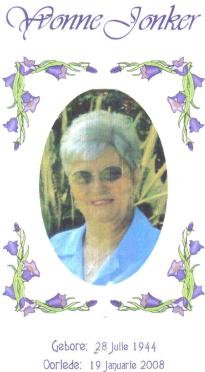 JONKER-Surnames-Vanne