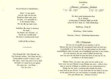 JORDAAN-Johanna-Francina-1927-2007-F