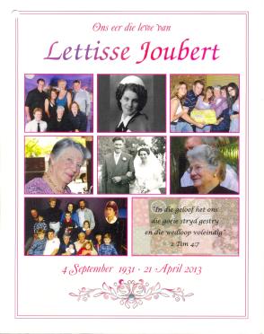 JOUBERT-Heletje-Joubert-Nn-Lettisse-nee-VanDerMerwe-1931-2013-F
