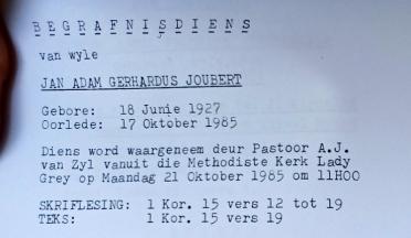 JOUBERT-Jan-Adam-Gerhardus-1927-1985-M