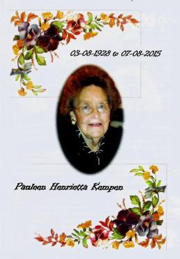 KEMPEN-Surnames-Vanne