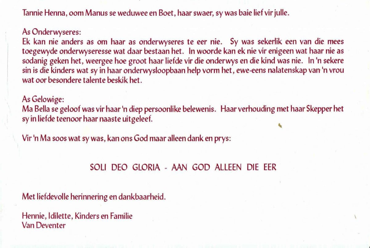 KIRCHNER-Isabella-Johanna-Aletta-Nn-Bella-1919-1998-F_6