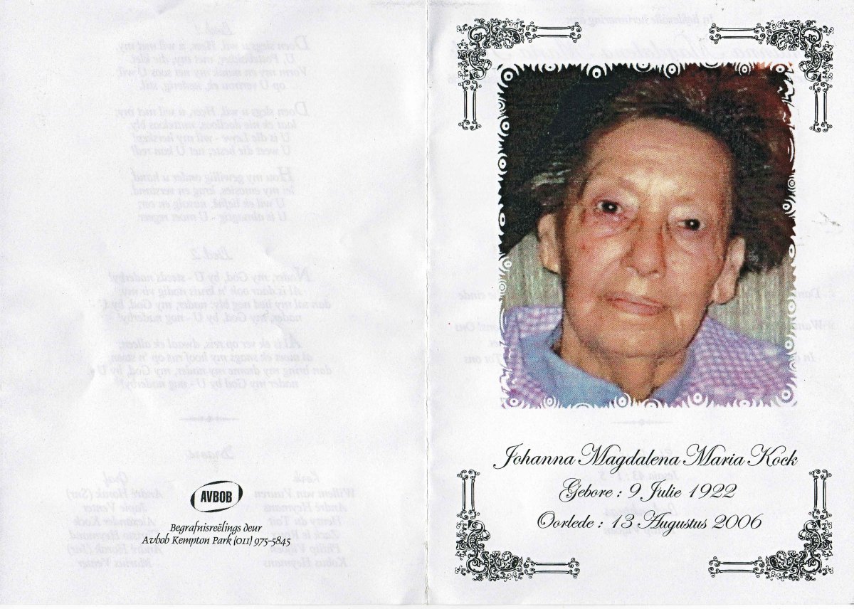 KOCK-Johanna-Magdalena-Maria-nee-Heymans-1922-2006-F_1