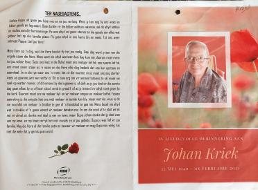 KRIEK-Surnames-Vanne